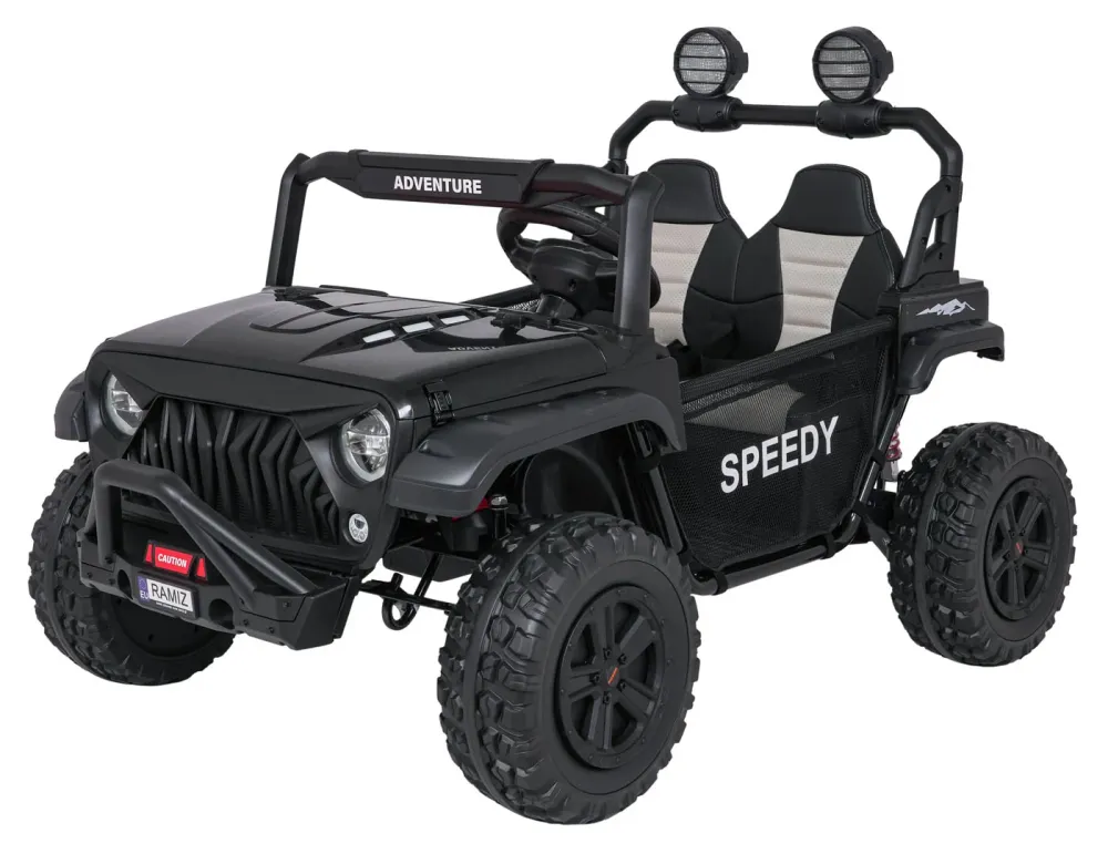 Buggy na akumulator PASSION 4x4 - dvosjed - crni