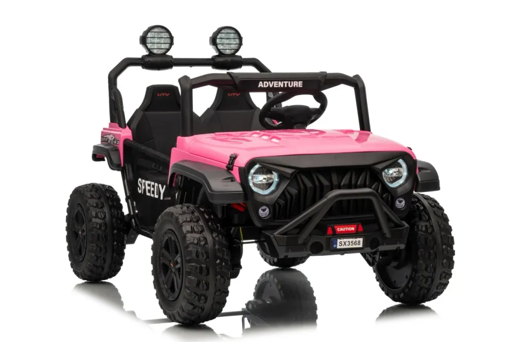 Buggy na akumulator PASSION 4x4 - dvosjed - rozi