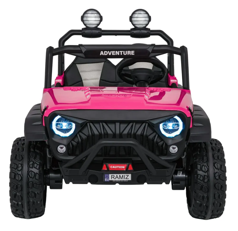 Buggy na akumulator PASSION 4x4 - dvosjed - rozi