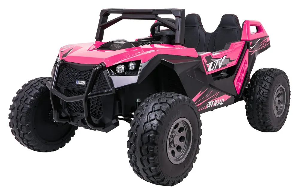 Buggy na akumulator RTR Monster Speed 4x4 - dvosjed - rozi