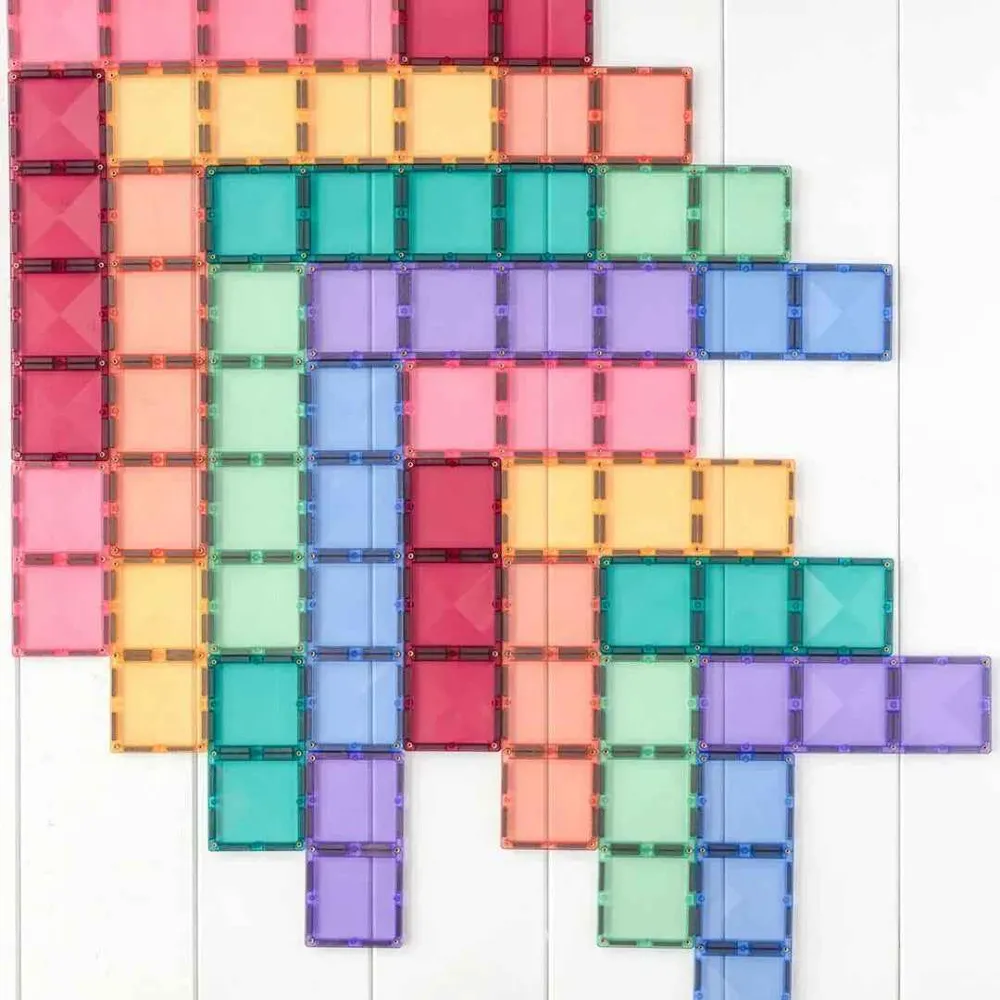 Connetix® Magnetne pločice Pastel Rectangle Pack 24-dijelni