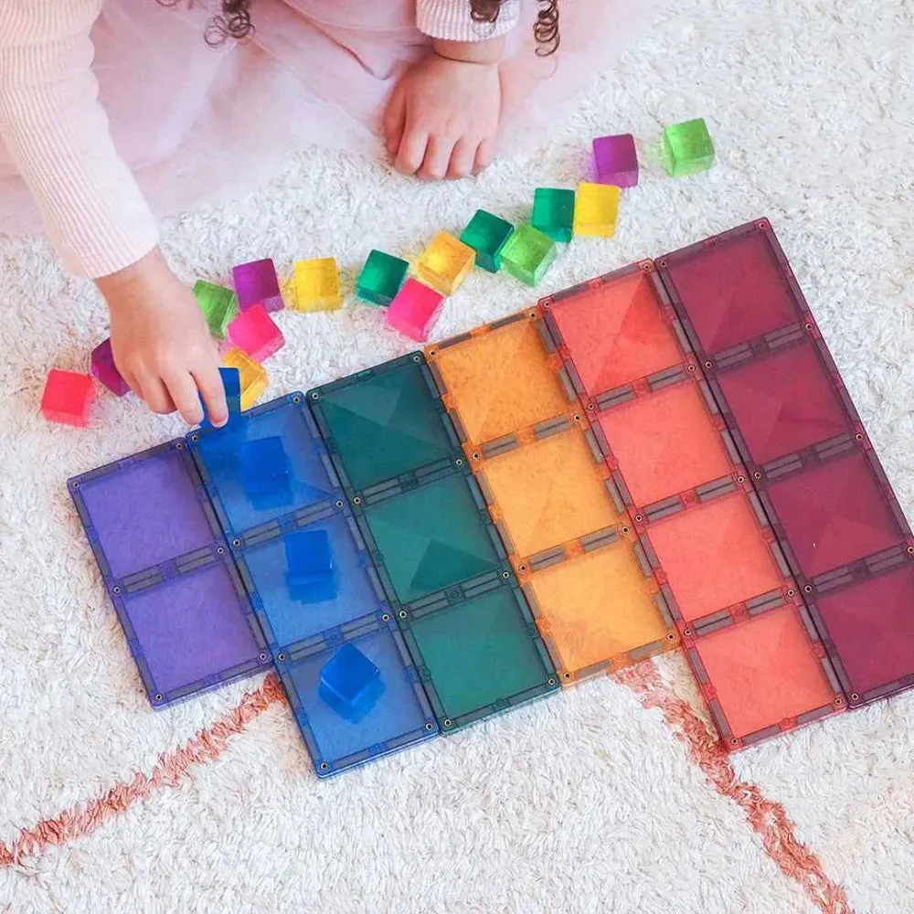 Connetix® Magnetne pločice Pastel Rectangle Pack 24-dijelni