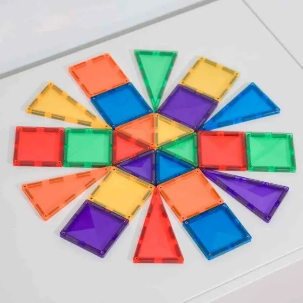 Connetix® Magnetne ploščice Rainbow Mini Pack 24-delni