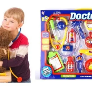 Dječji 19-dijelni set igračaka u obliku opreme za doktora, dostava besplatna
