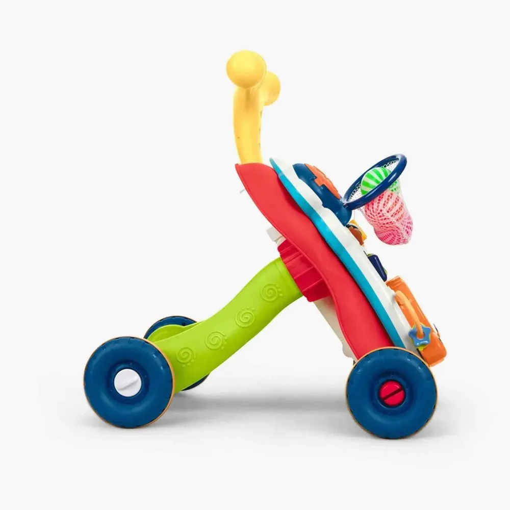 KikkaBoo® Activity kolica 3u1 Play & Grow Red