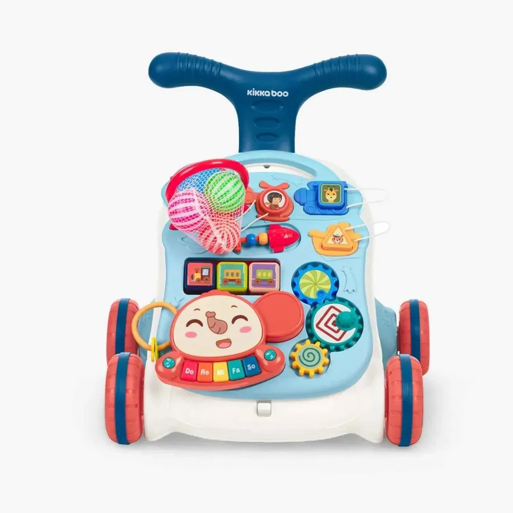 KikkaBoo® Activity kolica 3 u 1 Play & Grow Blue