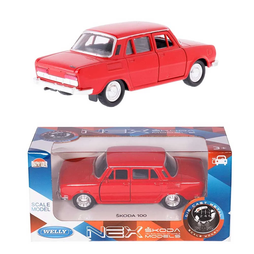 Škoda 100 model automobila 1:32 - crveni