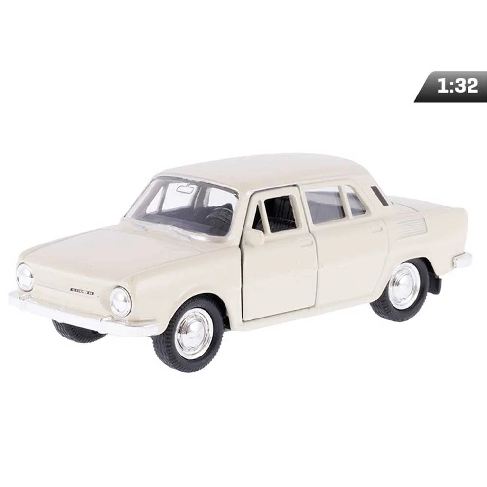 Škoda 100 model automobila 1:32 - krem