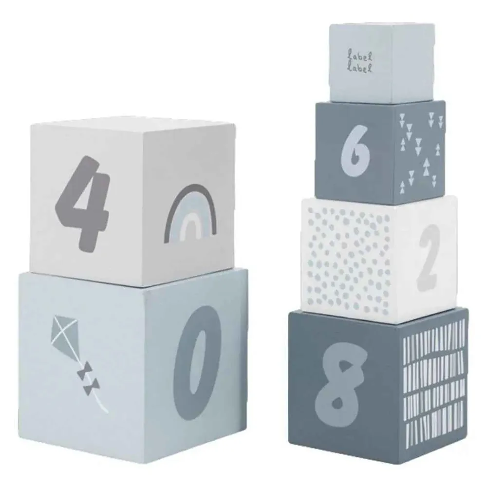 Label Label® Kocke s brojevima Blue