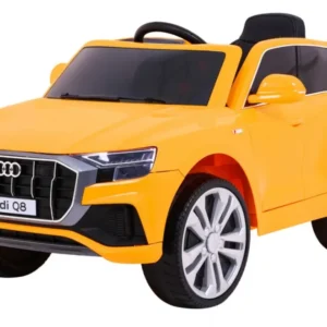 Licencirani auto na akumulator Audi Q8 LIFT - žuti