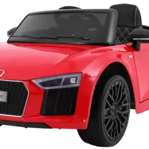 Licencirani auto na akumulator Audi R8 Spyder RS - crveni/lakirani