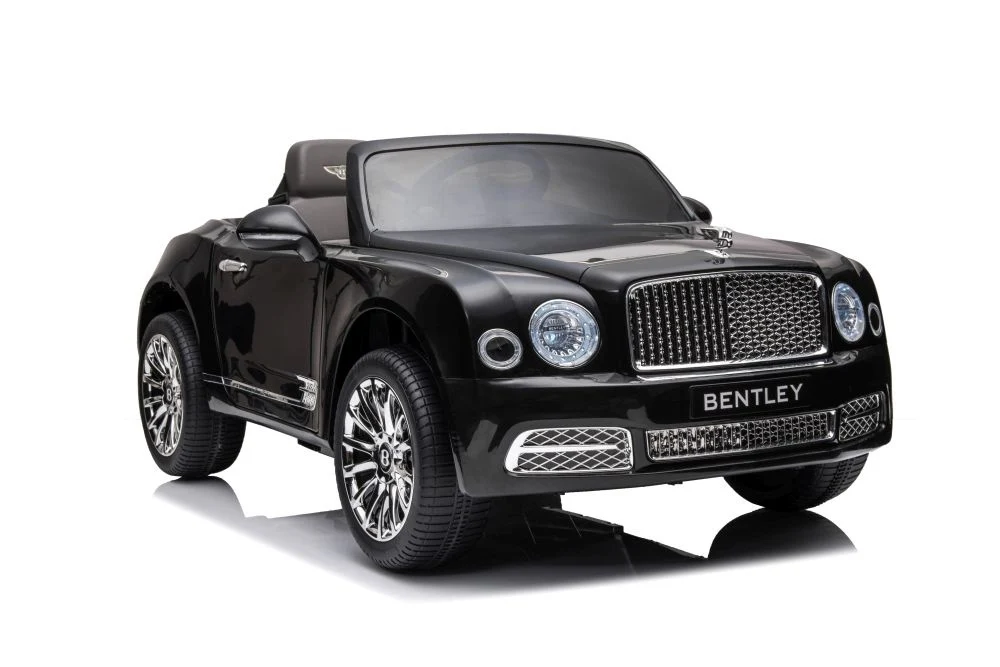 Licencirani auto na akumulator Bentley Mulsanne - crni/lakirani