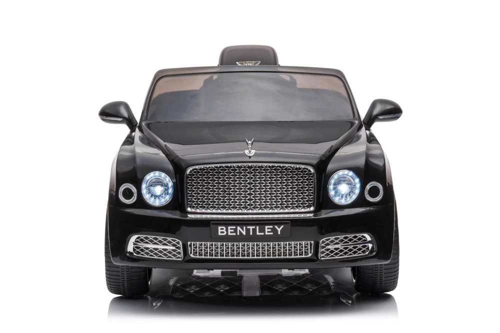 Licencirani auto na akumulator Bentley Mulsanne - crni/lakirani