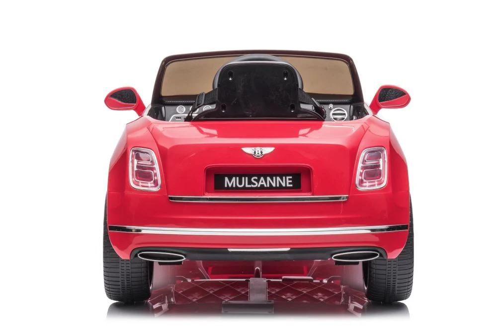 Licencirani auto na akumulator Bentley Mulsanne - crveni/lakirani