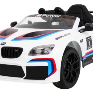 Licencirani auto na akumulator BMW M6 GT3 - bijeli