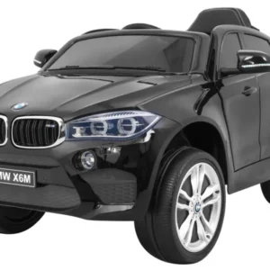 Licencirani auto na akumulator BMW X6M - crni/lakirani