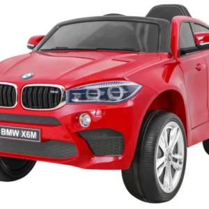 Licencirani auto na akumulator BMW X6M - crveni/lakirani