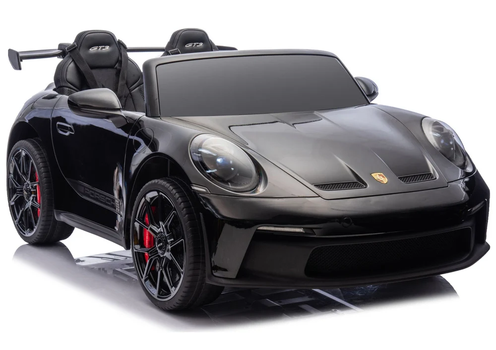 Licencirani auto na akumulator DK-P911 Porsche GT3 - dvosjed- crnii/lakirani
