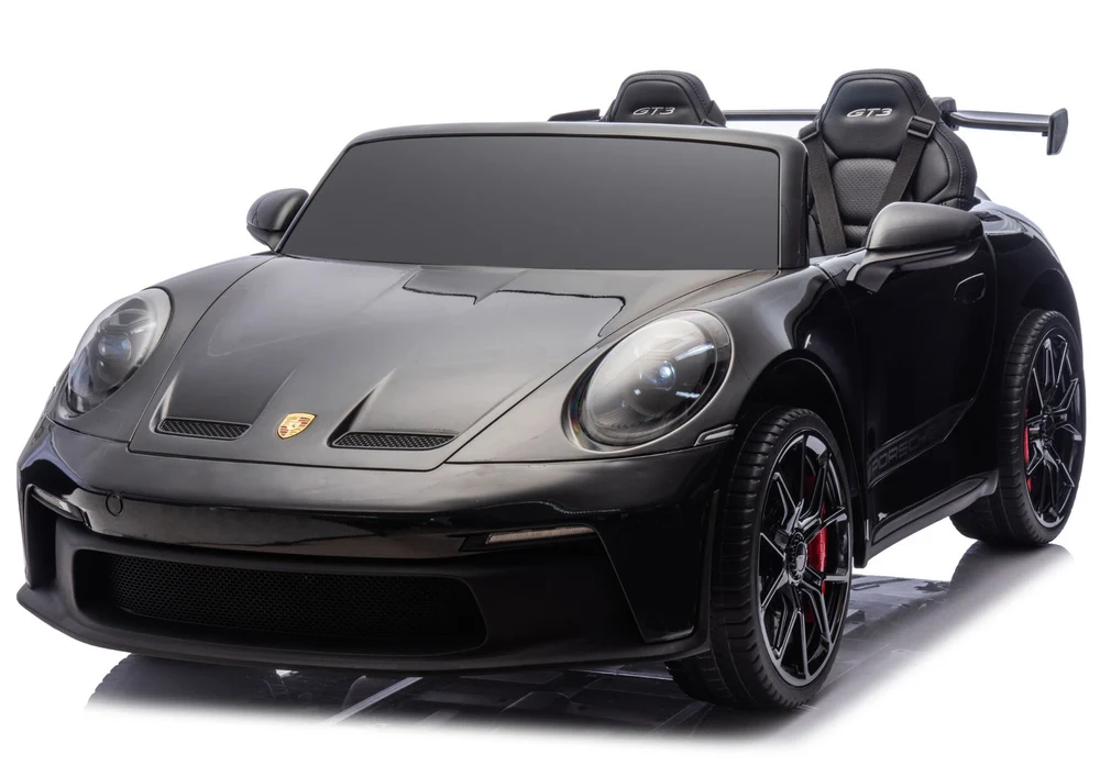 Licencirani auto na akumulator DK-P911 Porsche GT3 - dvosjed- crnii/lakirani