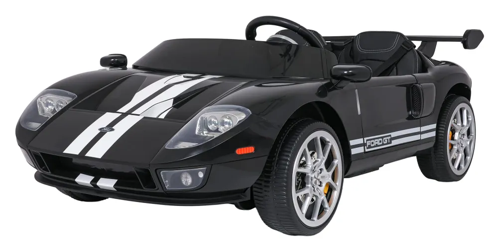 Licencirani auto na akumulator Ford GT 4x4 - dvosjed - crni