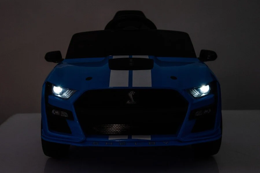 Licencirani auto na akumulator Ford Mustang GT500 Shelby - plavi