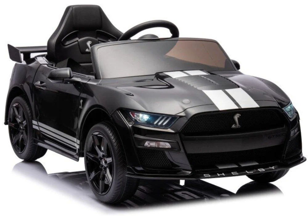 Licencirani auto na akumulator Ford Mustang GT500 Shelby - crni