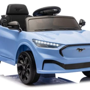 Licencirani auto na akumulator Ford Mustang Mach-E Blue 24V - svijetlo plavi