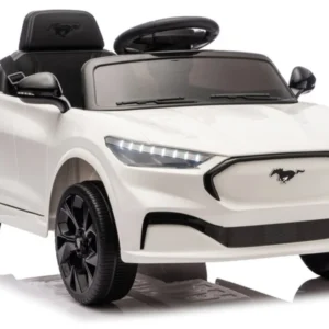 Licencirani auto na akumulator Ford Mustang Mach-E Blue 24V - bijeli