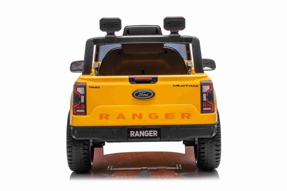 Licencirani auto na akumulator Ford Ranger LIFT - žuti