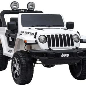 Licencirani auto na akumulator Jeep Rubicon 4x4 - bijeli