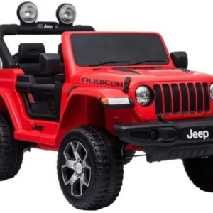 Licencirani auto na akumulator Jeep Rubicon 4x4 - crveni