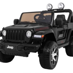 Licencirani auto na akumulator Jeep Wrangler Rubicon 4x4 - crni