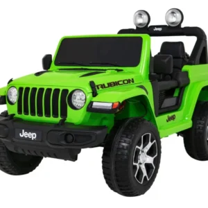 Licencirani auto na akumulator Jeep Wrangler Rubicon 4x4 - zeleni