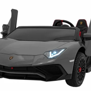 Licencirani auto na akumulator Lamborghini Aventador SV STRONG - dvosjed - sivi