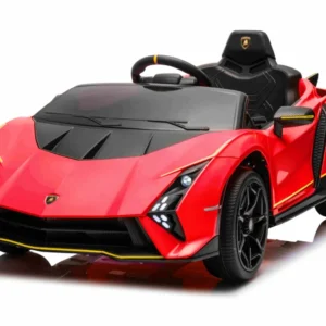 Licencirani auto na akumulator Lamborghini Invencible - crveni