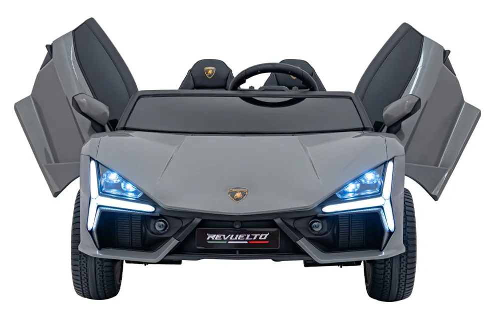 Licencirani auto na akumulator Lamborghini Revuelto XL 4x4 - dvosjed - sivi