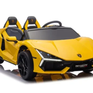 Licencirani auto na akumulator Lamborghini Revuelto XL 4x4 - dvosjed - žuti