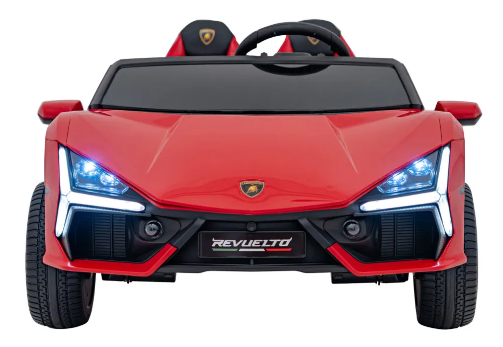 Licencirani auto na akumulator Lamborghini Revuelto XL 4x4 - dvosjed - crveni