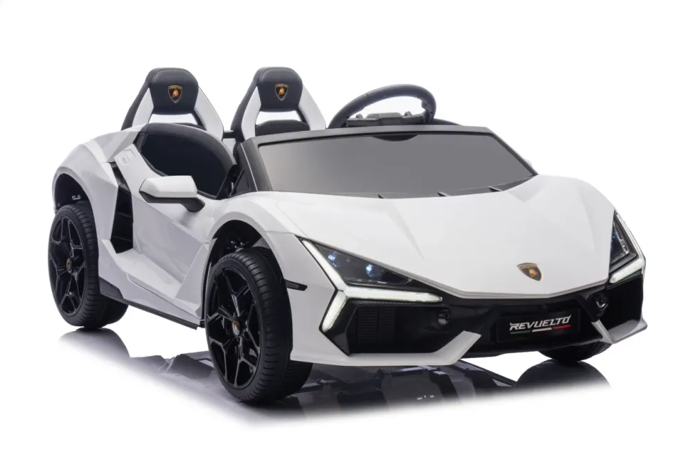 Licencirani auto na akumulator Lamborghini Revuelto XL 4x4 - dvosjed - bijeli