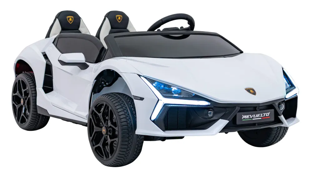 Licencirani auto na akumulator Lamborghini Revuelto XL 4x4 - dvosjed - bijeli