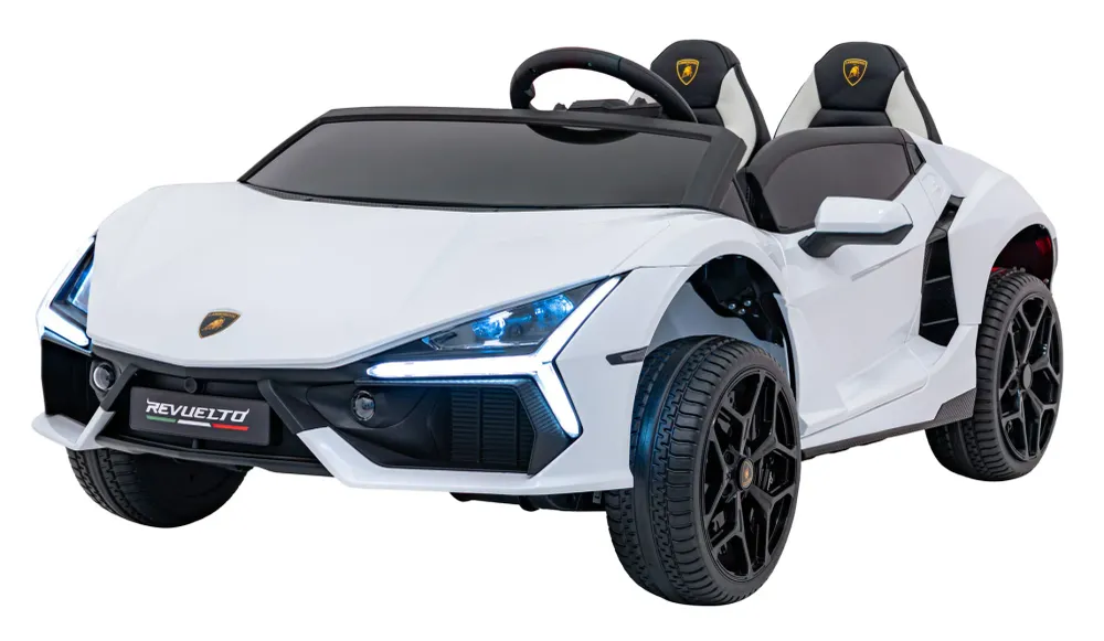 Licencirani auto na akumulator Lamborghini Revuelto XL 4x4 - dvosjed - bijeli