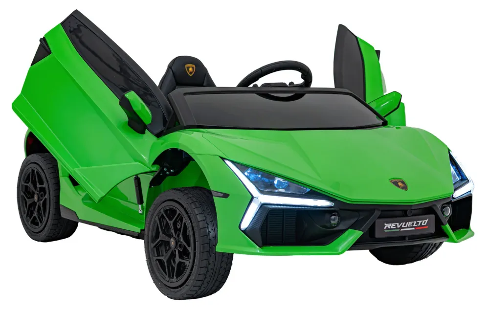 Licencirani auto na akumulator Lamborghini Revuelto XL STRONG - dvosjed - zeleni