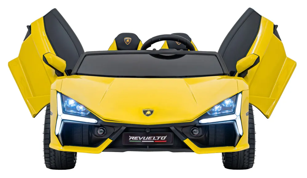 Licencirani auto na akumulator Lamborghini Revuelto XL STRONG - dvosjed - žuti