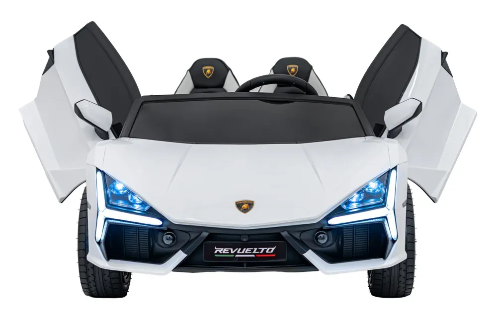 Licencirani auto na akumulator Lamborghini Revuelto XL STRONG - dvosjed - bijeli