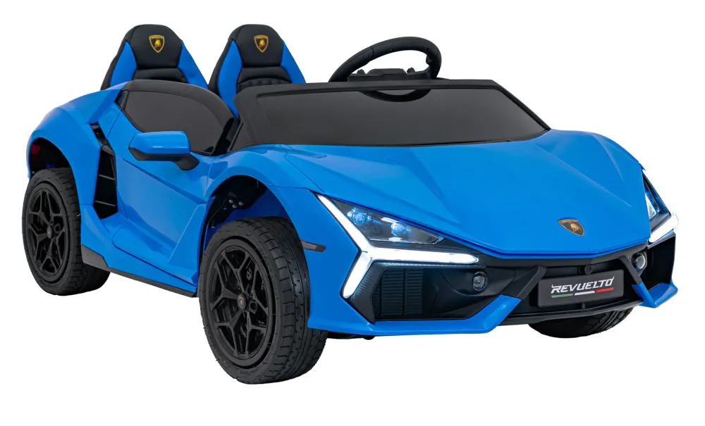 Licencirani auto na akumulator Lamborghini Revuelto XL STRONG - dvosjed - plavi