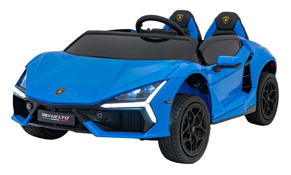Licencirani auto na akumulator Lamborghini Revuelto XL STRONG - dvosjed - plavi