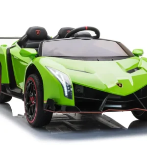 Licencirani auto na akumulator Lamborghini Veneno 4x4 - dvosjed - zeleni