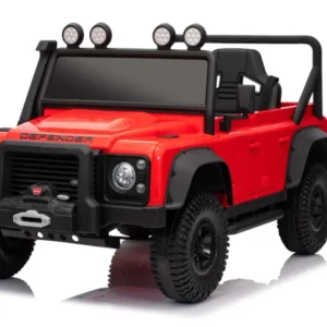 Licencirani auto na akumulator Land Rover Defender 110 SVX Concept - crveni