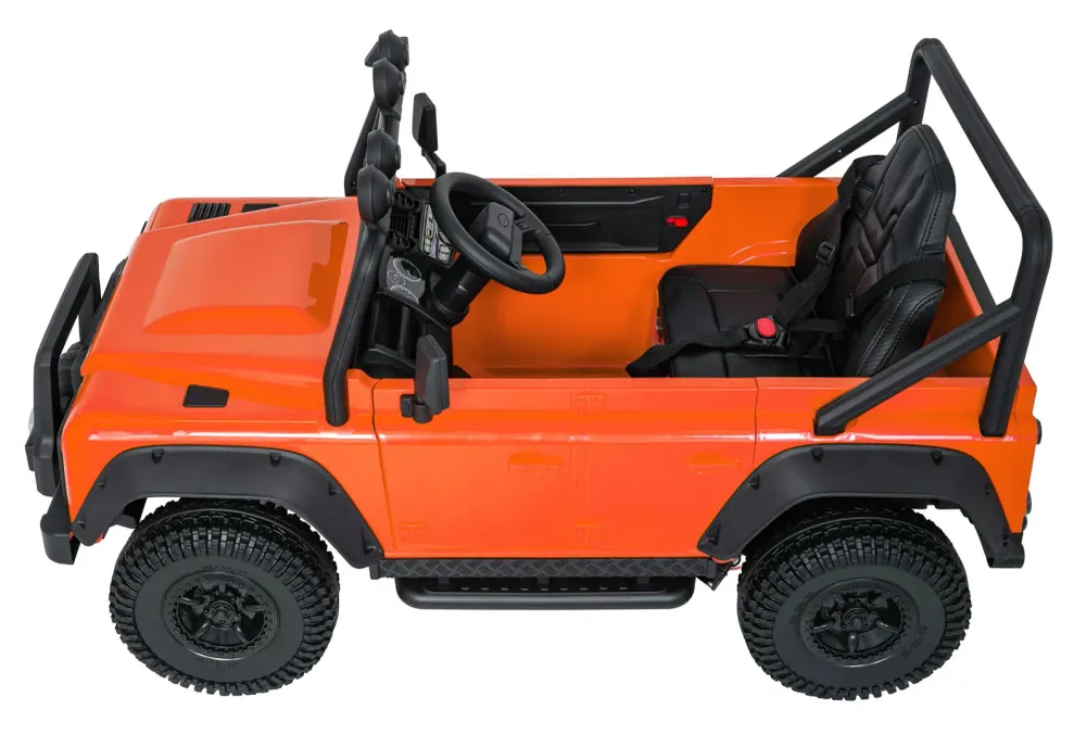 Licencirani auto na akumulator Land Rover Defender 110 SVX Concept - narančasti