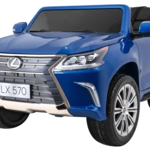 Licencirani auto na akumulator Lexus LX570 4x4 - dvosjed - plavi/lakirani